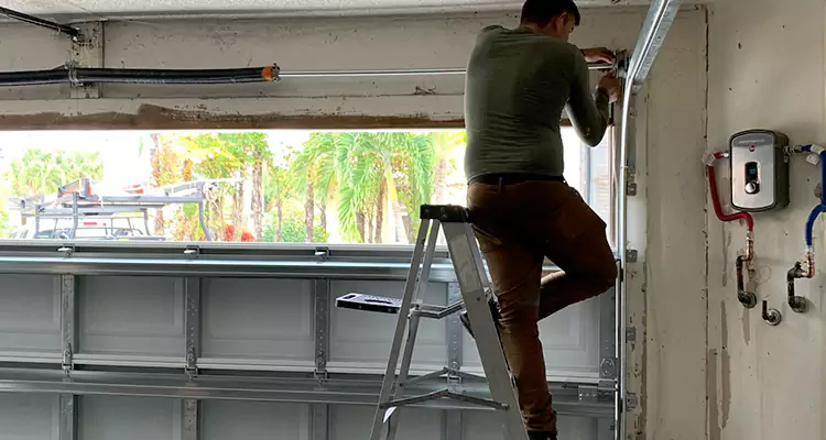 Garage Door Tension Spring Replacement in Eustis, FL
